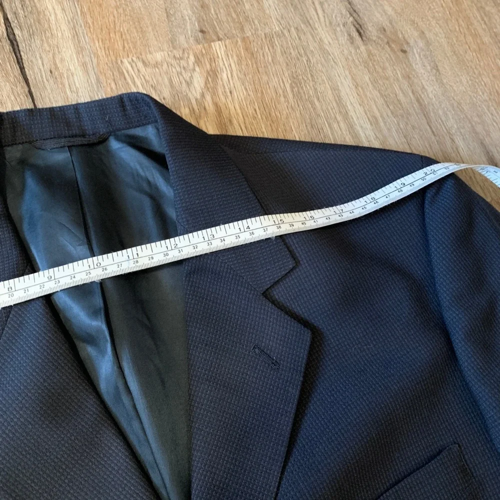 Perry Ellis Portfolio suit jacket for Academy Awards in navy - size 36 US